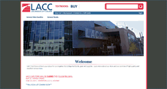 Desktop Screenshot of laccbookstore.com